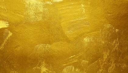 grunge golden cement wall texture gold paint design abstract background