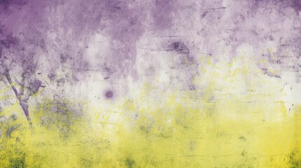 Vintage Yellow and Purple Grunge Texture Background