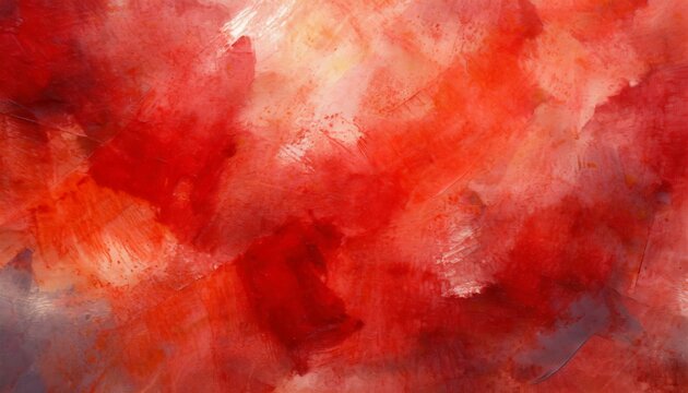 artistic hand painted multi layered red background