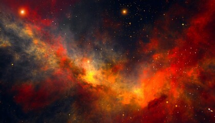 Fototapeta na wymiar outer space background dark cosmic void with stars interstellar medium dust and gas astronomy wallpaper