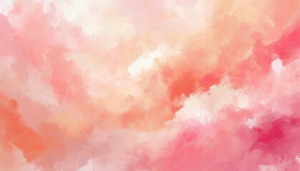 abstract brush painted sky fantasy pastel peach pink watercolor background decorative soft peach pink texture acrylic peach pink flowing ink grunge texture soft pink splash abstract pink background