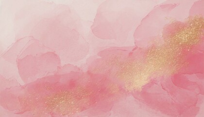 pink rose gold background blank pastel watercolor glitter texture for website design or wallpaper