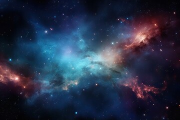 Fototapeta na wymiar Universe space background