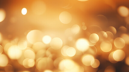 Obraz premium Abstract gold bokeh background. Christmas and New Year concept