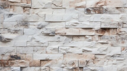Chipped Marble Brickwork