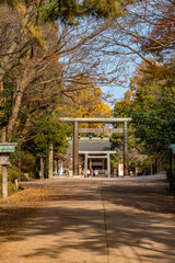 Imizu Shrine in Takaoka City, Toyama Prefecture, Japan. 　射水神社 富山県高岡市	