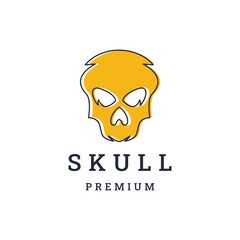 Skull Logo Vector Sign Symbol Icon