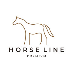 Horse Logo Vector Sign Symbol Icon
