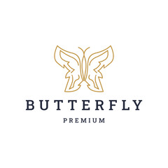 Butterfly Logo Vector Sign Symbol Icon