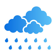 rain gradient icon