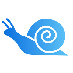 snail gradient icon