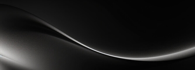 Abstract dark background. Silk satin fabric black color. Elegant background ,black friday. Soft wavy folds. Abstract Background with 3D Wave black white , Christmas, birthday, anniversary