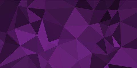 Obraz premium abstract purple background with triangles for business