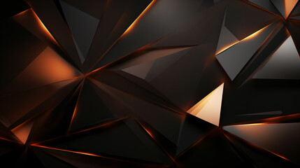 Abstract 3D luxury polygon background