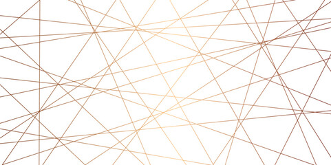 Abstract background with golden lines