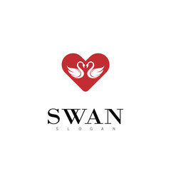 swan logo anime design symbol beauty business natural