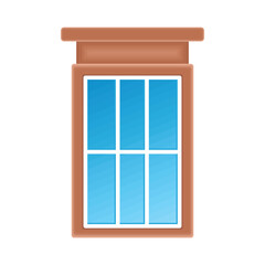 house window illustration