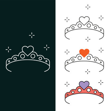 Tiara Simple Vector