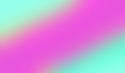 Abstract colorful background with gradient background with strong noise effect. Color gradient, ombre. waves, a soft transition. Purple turquoise, bright, neon