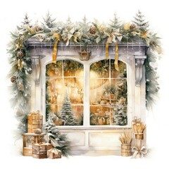 Christmas shopping interior pictures