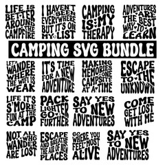 camping svg bundle