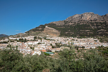 Fototapeta na wymiar town Quesada de Jaen Andalucia one of the most beautiful towns in Spain