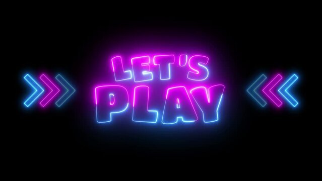 lets play neon animation written video lets play game music animation background neon grid retro space