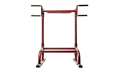 Pull-Up/Dip Combo Station On Transparent Background