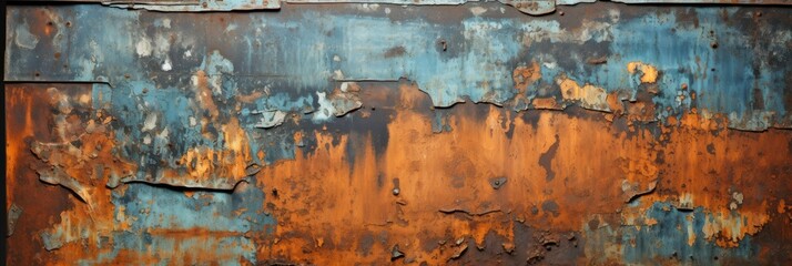 Grunge Texture Old Rusty Metal Scratches , Banner Image For Website, Background, Desktop Wallpaper