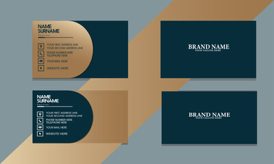  modern business card design template