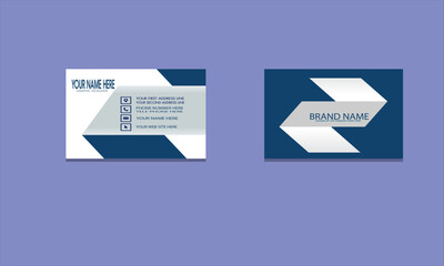  modern business card design template