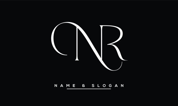 NR,  RN,  N,  R  Abstract  Letters  Logo  Monogram