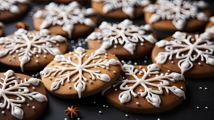 Ginger Christmas cookies