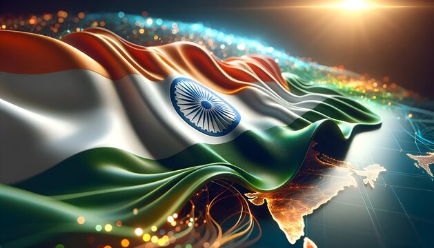 Amazing republic day of india background.