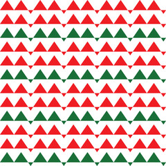 Seamless Christmas wave wrapping paper background pattern.
