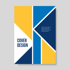 Book cover brochure template designs . Vector illustration.	