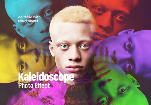Kaleidoscope Photo Effect