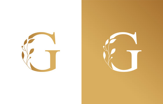 Beauty Natural Leaf Logo Design