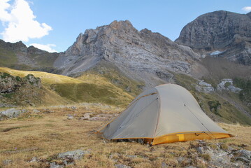 Wild camping in Pyrénées