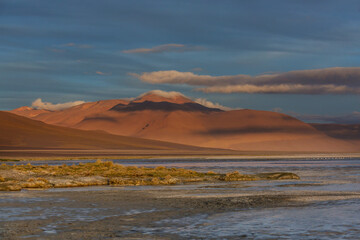 Fototapeta na wymiar Lake in Bolivia