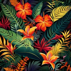 seamless floral pattern