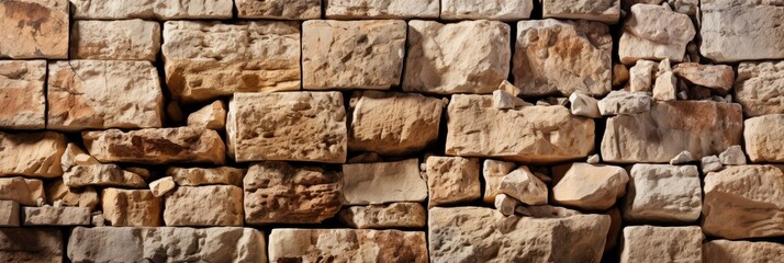 Image Ancient Stone Walls Rough Surface , Banner Image For Website, Background, Desktop Wallpaper