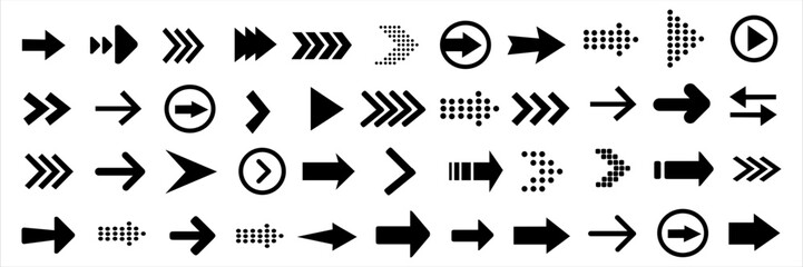 Arrows icon drawing element. Arrows set. Arrow icon. Arrow black colored. vector icon. Arrows vector collection. 