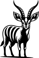 Fototapeta premium Oribi icon 13