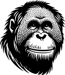 Fototapeta premium Orangutan icon 12