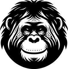 Fototapeta premium Orangutan icon 9