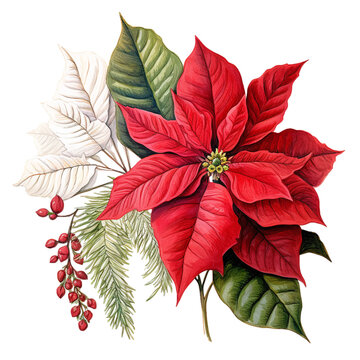 Poinsetta Christmas Plant