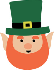 St Patrick's day Leprechaun.Irish Elf.