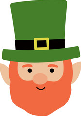 St Patrick's day Leprechaun.Irish Elf.