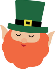 St Patrick's day Leprechaun.Irish Elf.